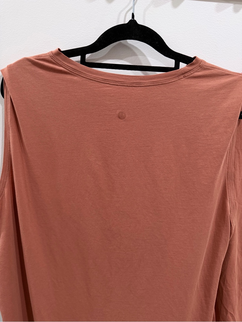 Lululemon Top Bundle Muscle Tank Cold Shoulder Canyon Rock Rust Orange XL/L - Picture 3 of 13